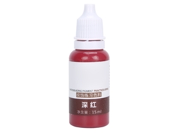 Pigmento De Tatuagem Labial 15ml Microblading Coragem Rápida Tinta Para Prática Vermelho Escuro