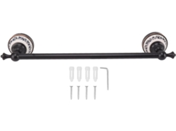 Barra De Toalha Cobre 40, 5cm Para Banheiro, Suporte Individual Para Toalha, Suporte De Toalha Parede Com Material Cobre