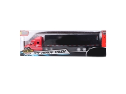 Primerox brinquedo Caminhão de Liga 34,5cm 1:48 com Luz Som Retrocesso Vermelho 2218 8a