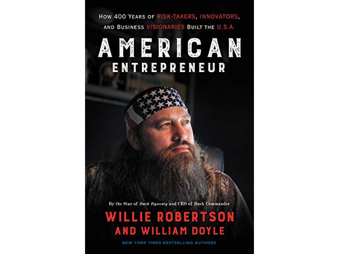 Livro American Entrepreneur de Willie Robertson (Inglês)