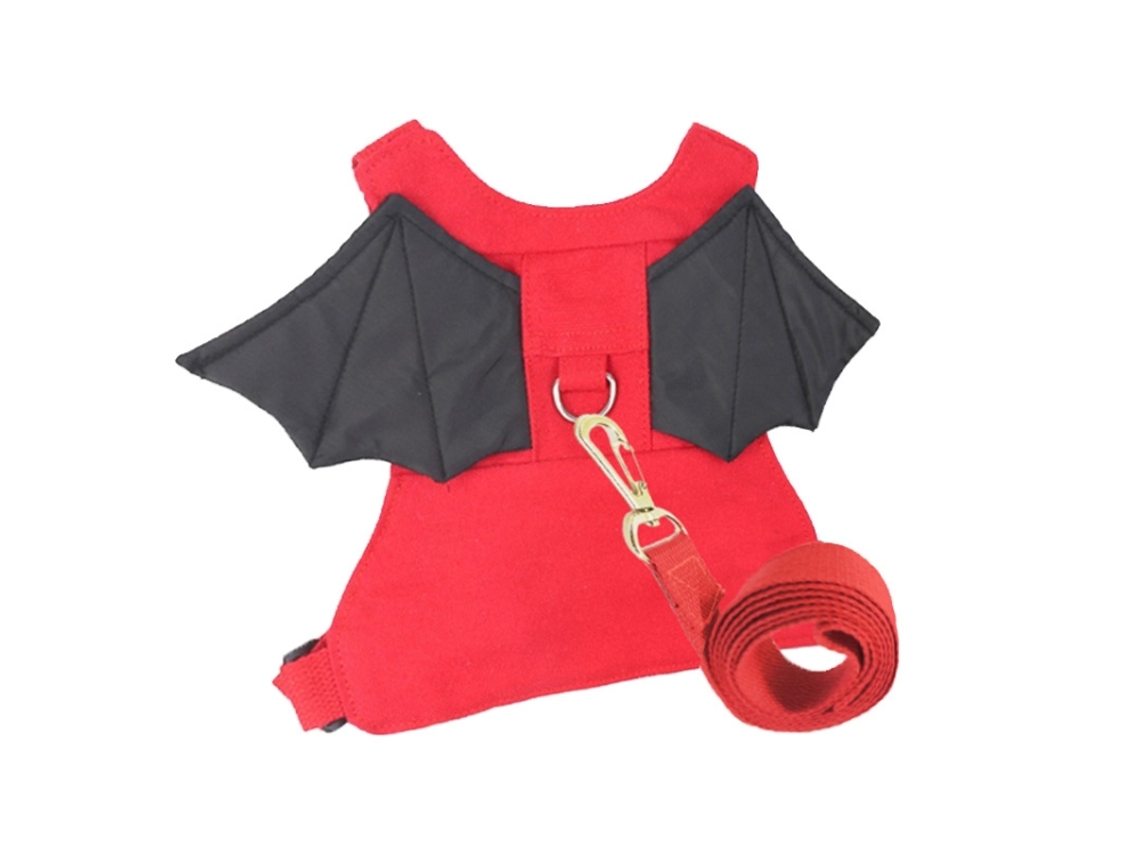 Mochila Infantil Anti perda com Guia Ajustável Vermelho XIAOMOYU