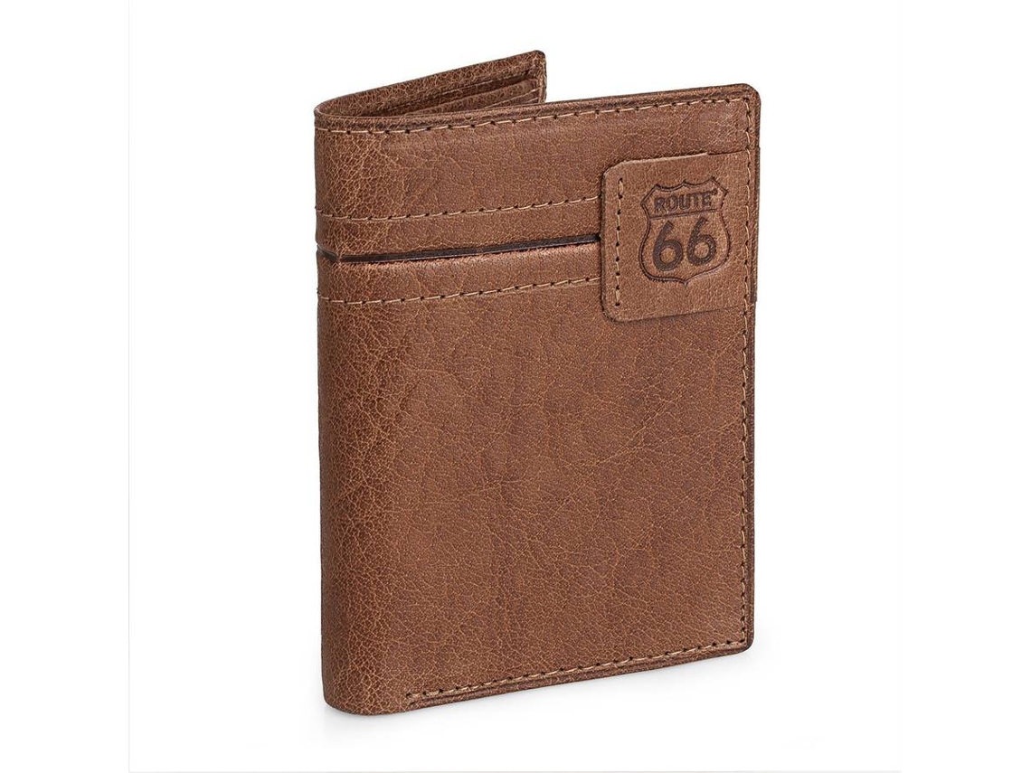 Carteira ROUTE 66 R40218 De Couro Porta-Moedas (11 x 8 cm)