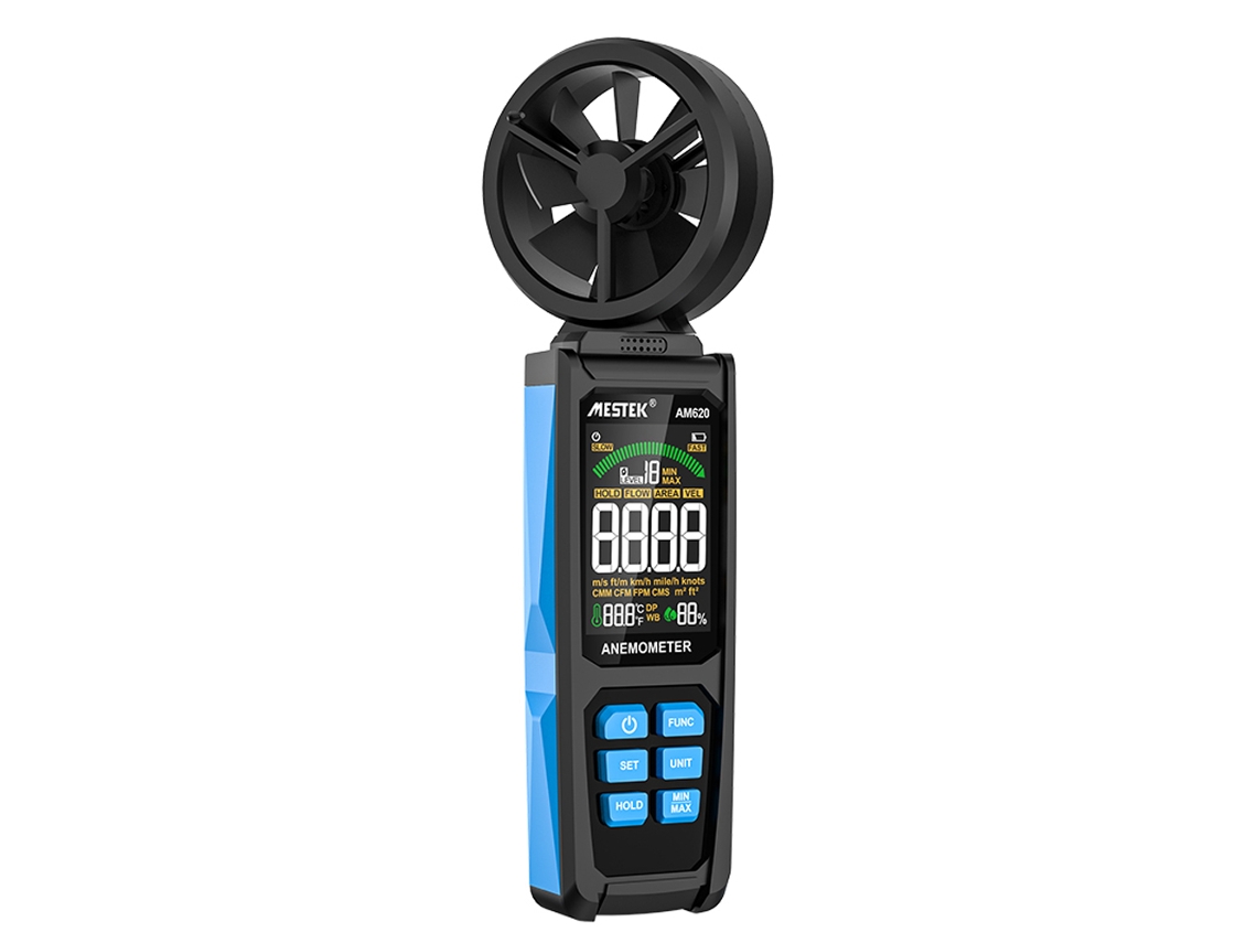Anemômetro Digital de Alta Precisão com Display Lcd