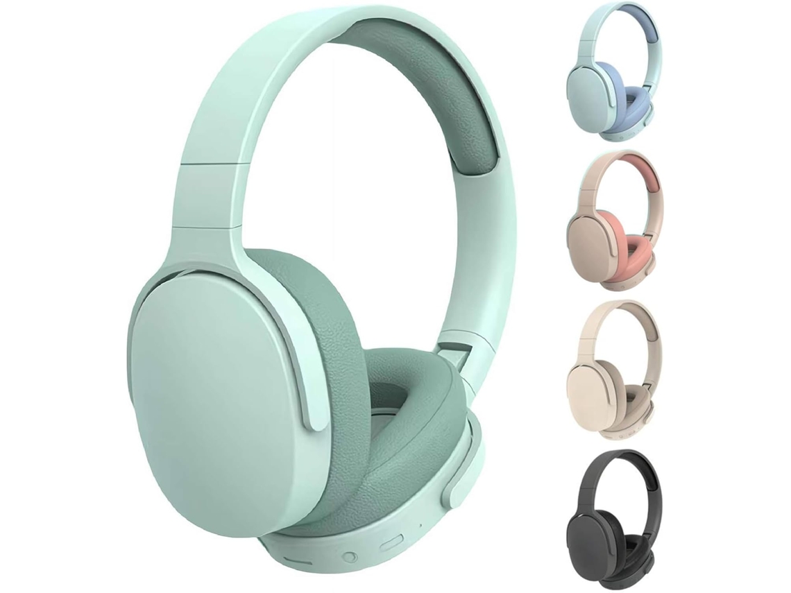 Fones De Ouvido Bluetooth Sem Fio, Hifi, Dobráveis, Com Redução De Ruído Inteligente E Ajuste Preciso, Com Microfone