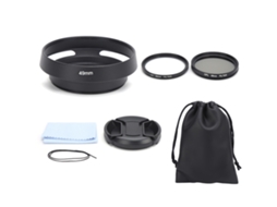 2026 kit de Filtros Uv Cpl para Lentes de Câmera com Tampa e Capucha