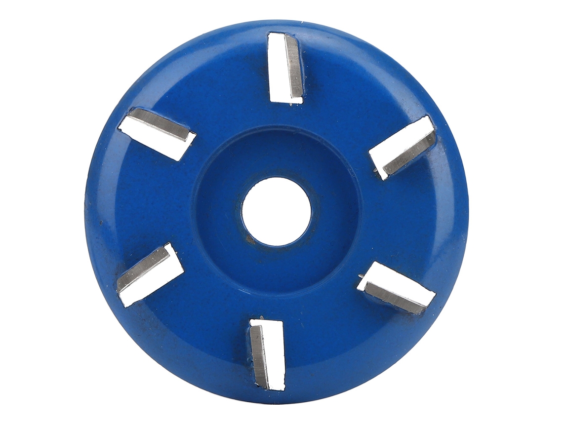 Yuru lâmina de Aço Tungsteno para Angle Grinder com 6 Dentes Arco Azul Ferramenta de Escultura em Madeira Carpintaria