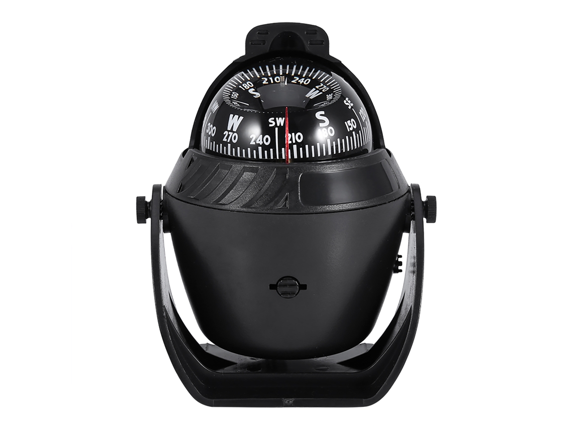 Bússola eletrônica giratória de alta precisão com luz LED para navegação em barcos e carros AQUAFORGE