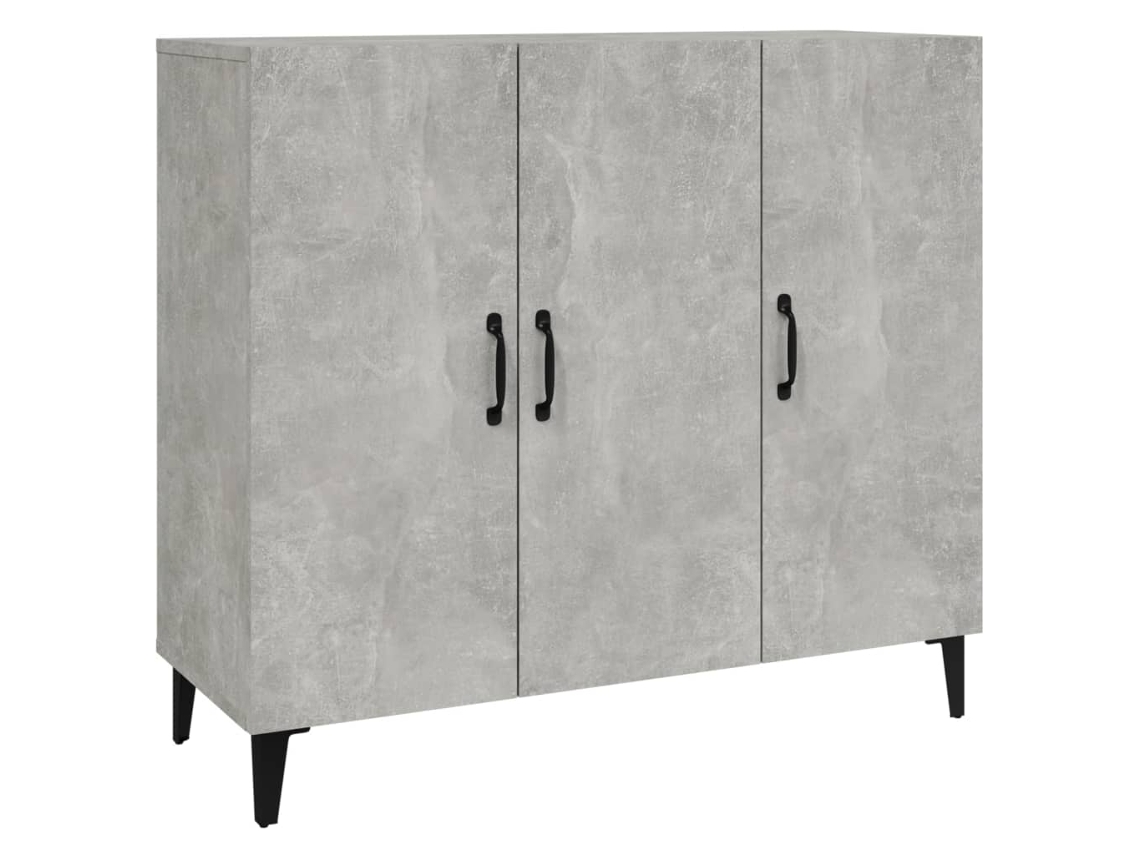 Sideboard, Sideboards Vidaxl Cinzeto Madeira Processada (n/a)