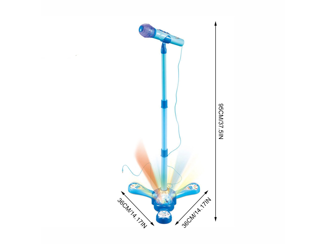 Primerox brinquedo Microfone Infantil Educativo Musical para Aprendizagem e Performance Infantil