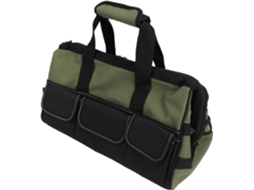 Bolsa para ferramentas com 16 dobras, caixa de armazenamento de ferramentas resistente com 25 bolsas.