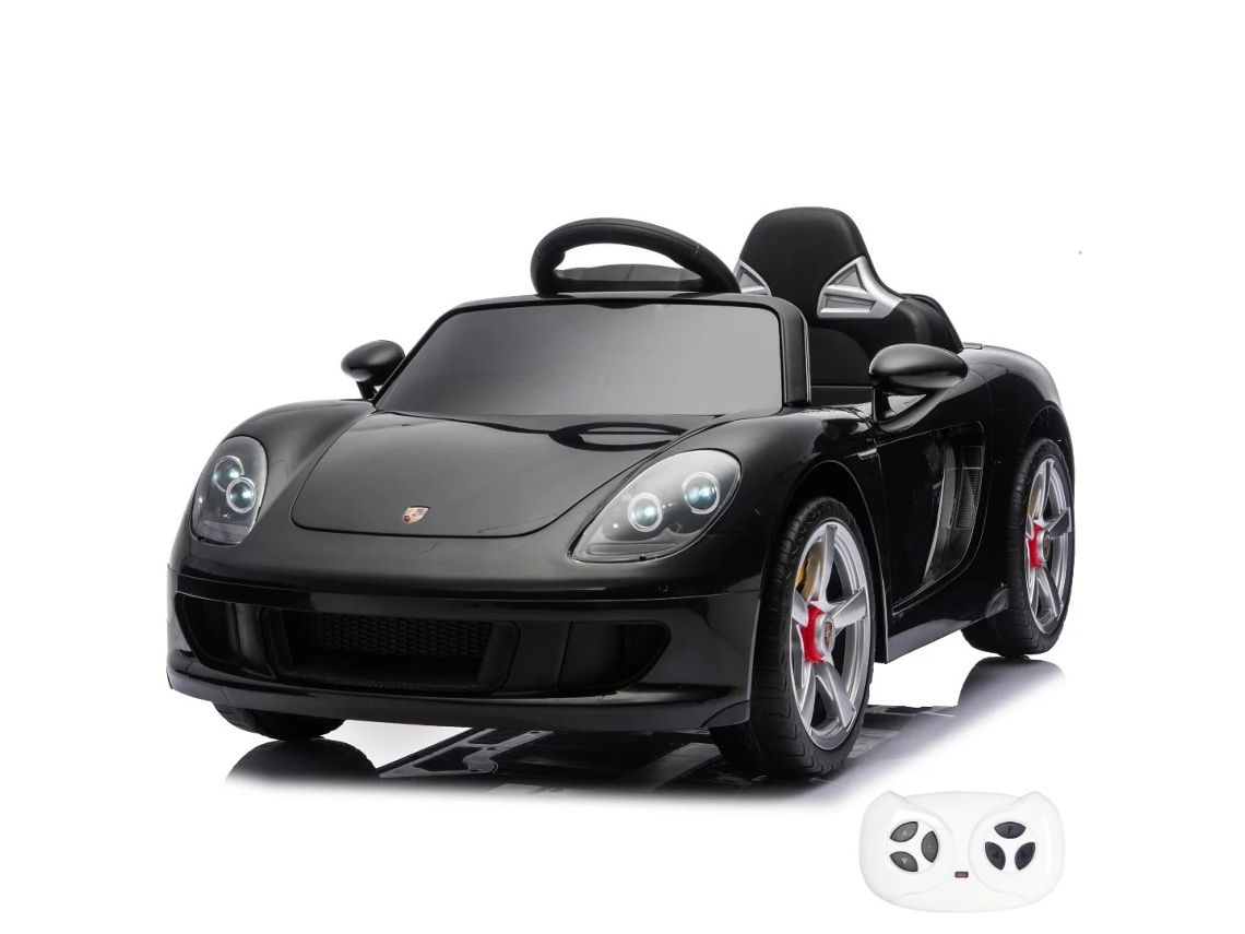 Carro Elétrico Infantil Porsche Carrera Gt - 1 A 5 Anos - Versão Completa - Carro Infantil De 12v Com Controlo Remoto - Veículo A Bateria Com Licença