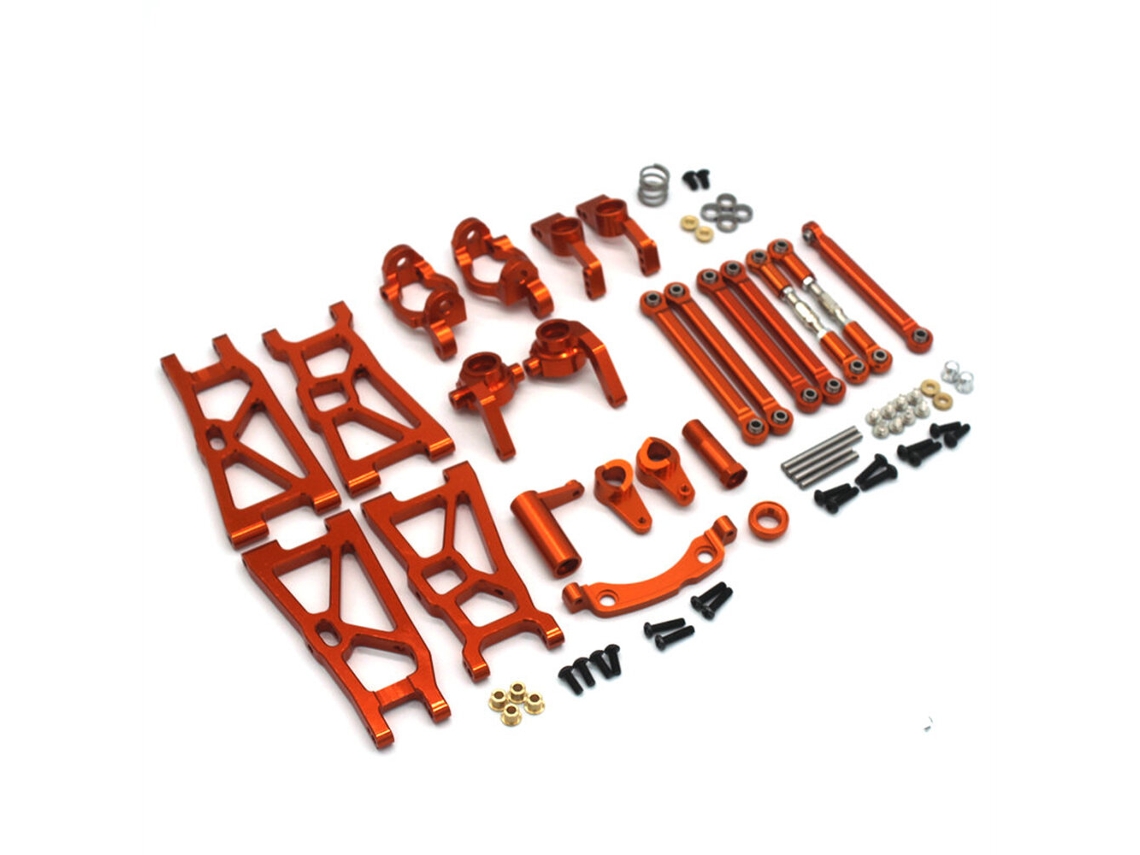 Conjunto de Acessórios de Upgrade em Titânio para o Braço Oscilante e Copo de Direção do Automóvel Rc Zd Racing Dbx 10 1/10. MDUG