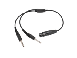 Adaptador de Fones Xlr Fêmea 5 Pinos para Plug Ga Duplo Macho LAXISCREED