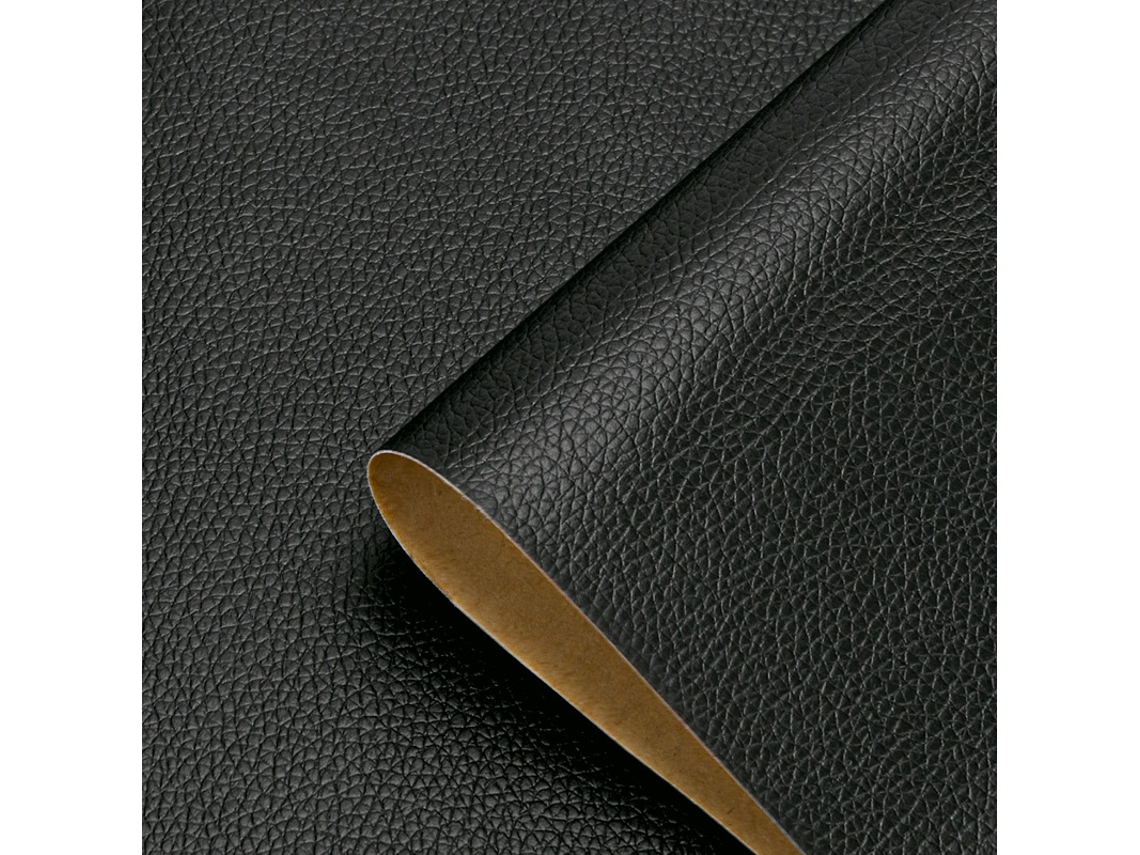 Adesivo Autocolante para Reparos Domésticos, Sofás, Couro Pu e Móveis. MDUG (preto 50x100cm)