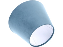 Luminária De Mesa Moderna Azul Com Soquete E27 Cm.
