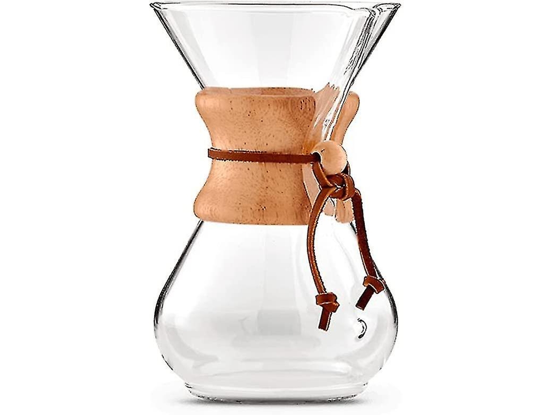 Cafeteira Com Rolha De Madeira 400 Ml Brilvibera