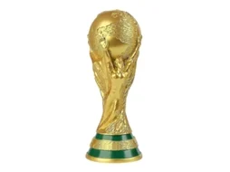 Réplica De Troféu Da Copa Do Mundo Fifa Catar 2022 8.2 - Troféu Colecionável De Futebol Mundial 21cm