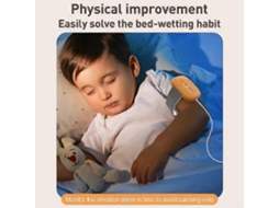Alarme Para Enurese De Bebê Alarme De Urina Com Vibração/ Som/ Vibração Som 3 Modos De Alarme Para Crianças Treinamento De Banheiro Cuidados Co