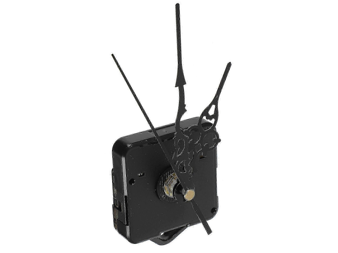 Quartz Wall Clock With Hook Compatible With Wall Mounting. Silent, Sweeping Second Hand And Electronic Movement (black) Xi