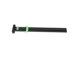 Yuru régua em T de Liga de Alumínio com Dupla Agulha para Desenho de Linhas, 35cm, Verde