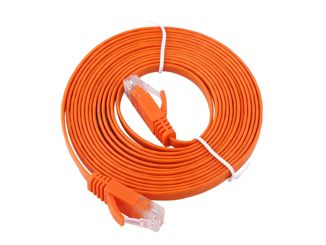 Cabo Ethernet LAXISCREED Cat6 3m Laranja