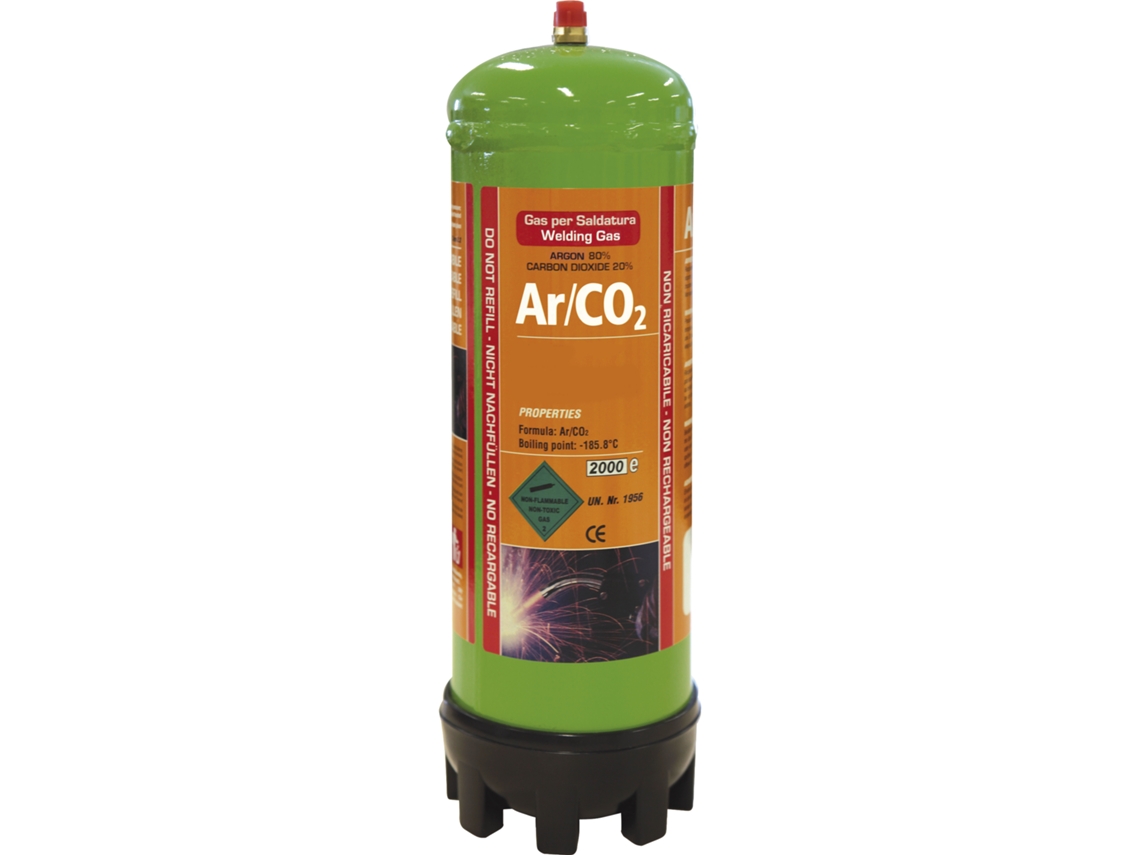 Garrafa Descartável GYS 043664 - Argon/C02 - 1,8 Litros
