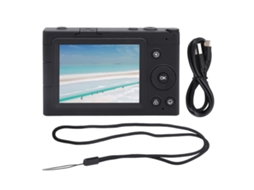 Câmera Digital 4k 64mp Com Autofoco Para Vlogging Compacta E Portátil Para Viagens
