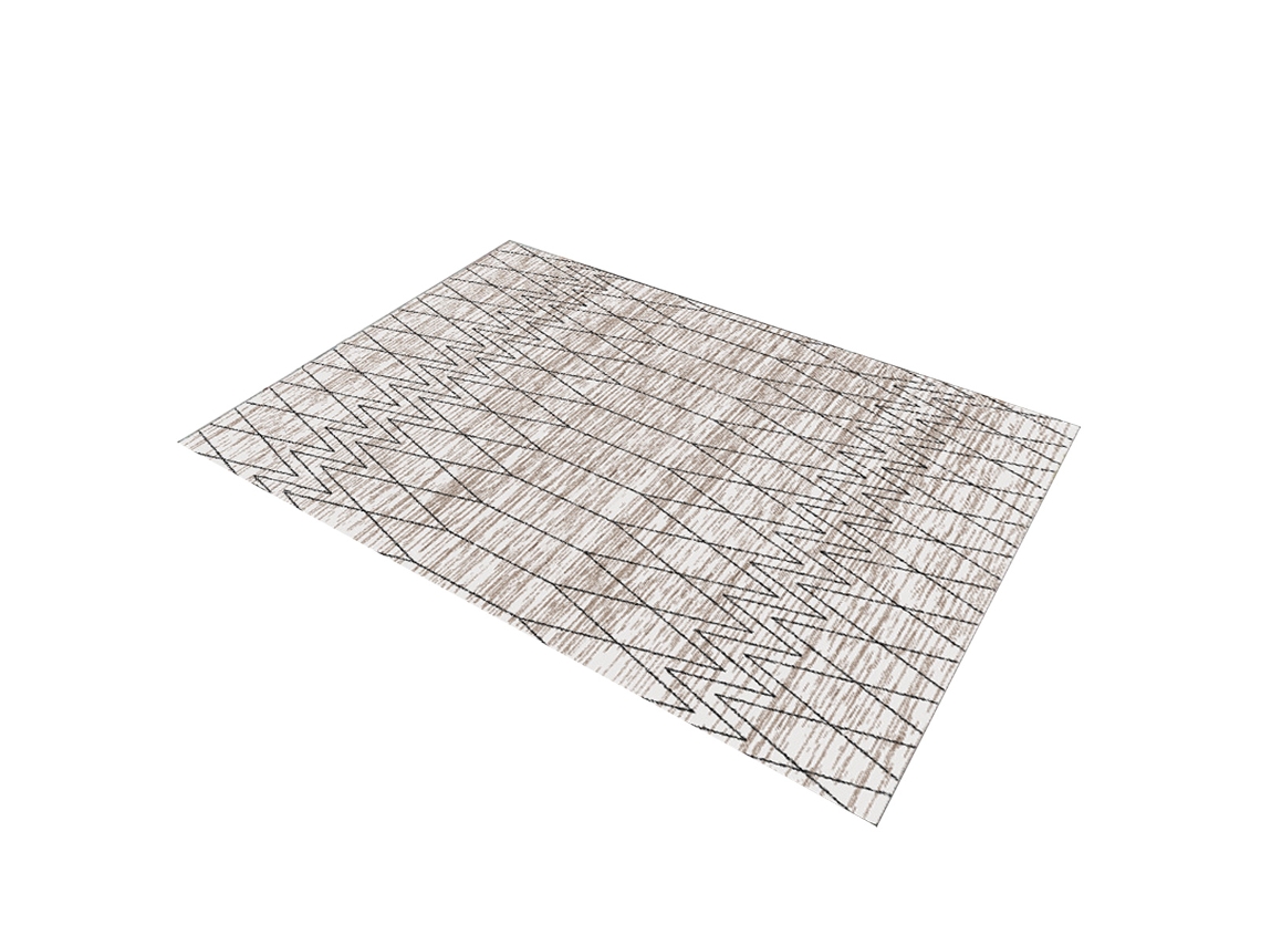 Tapete Para Sala De Estar, Tapete Estilo Boho Marroquino, Decoração Elegante Com Design Nórdico, Estampa Retangular, Revestimento De Borracha Antiderr