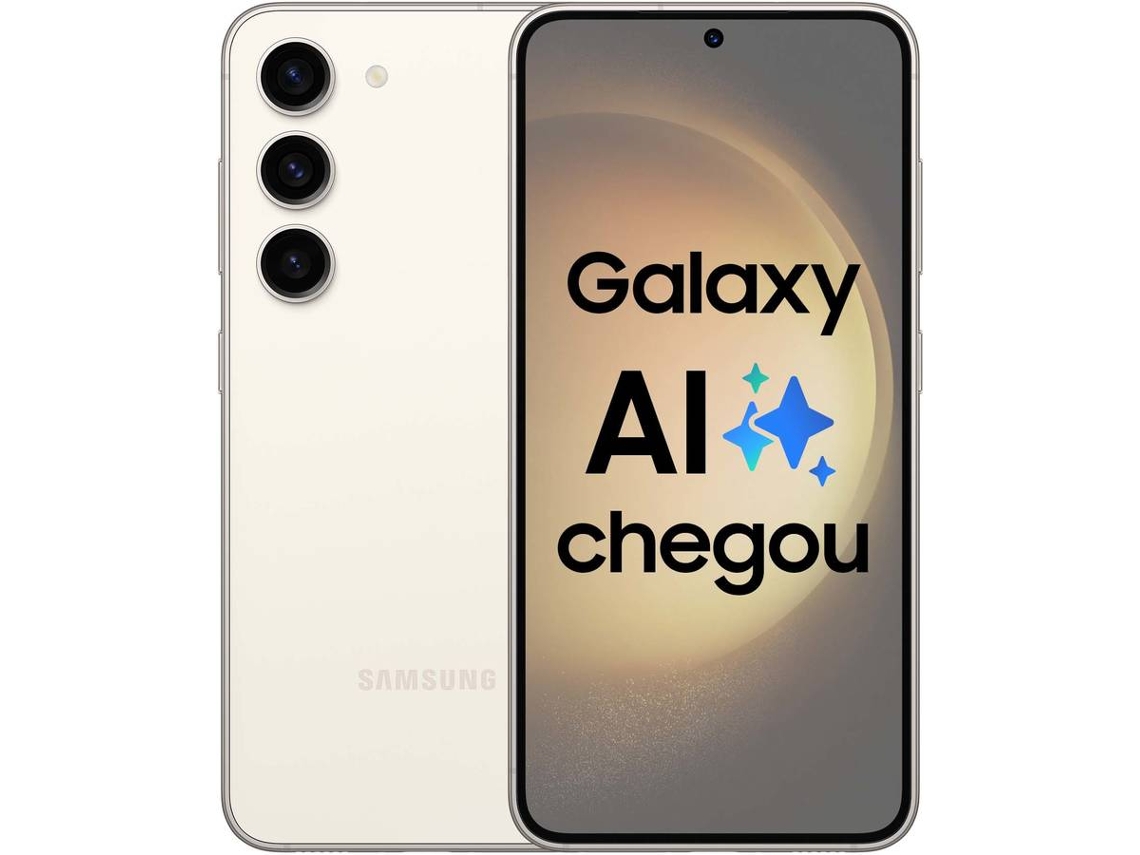Smartphone SAMSUNG Galaxy S23 5G (6.1'' - 8 GB - 256 GB - Bege)
