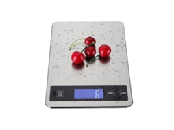 Lurelia Balança De Cozinha, 1 G, 15 Kg, Lcd, Aço Inoxidável