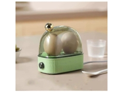 Cocinador de Ovos Elétrico Mini, Multifuncional, com Proteção Anti descarga