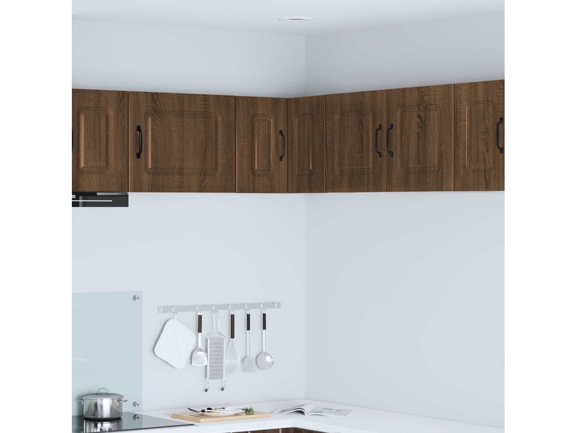 Vidaxl Painel De Lava-louça Kalmar Carvalho Marrom 57 X 57 X 40 Cm