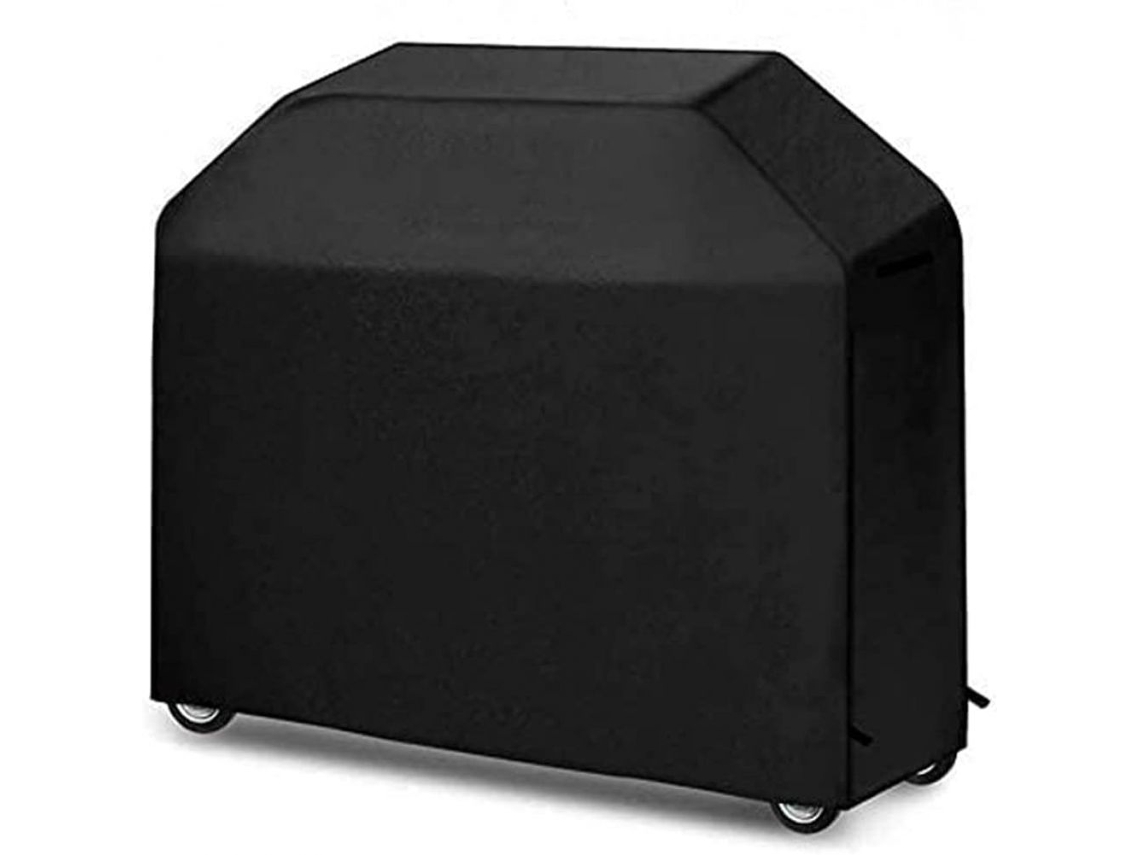 Capa Para Churrasqueira Exterior 210d Poliéster Proteção Solar 100x60x150 Cm