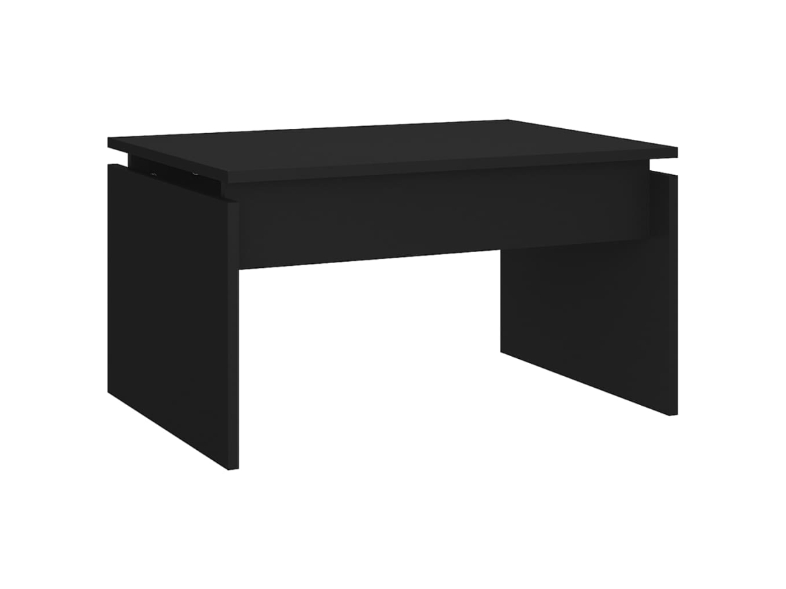 Mesa de centro 68x50x38 cm Derivados de Madeira Preto MAISON EXCLUSIVE
