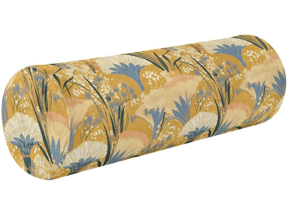Almofada Cilíndrica para Pescoço Frodotgv Suporte Ergonômico Fácil de Limpar Ideal Viagens, Casa e Escritório