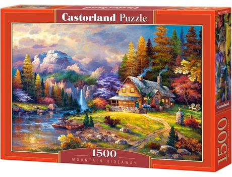 Puzzle  Mountain hideaway (1500 Peças)