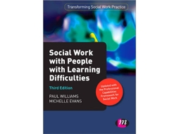 Livro Social Work with People with Learning Difficulties de Paul Williams e Michelle Evans (Inglês)
