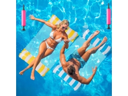 2 Conjuntos De Boias Infláveis ​​tipo Rede Para Piscina, Espreguiçadeiras Premium Para Piscina, Rede Multifuncional Para Piscina, Espreguiçadeira Tipo