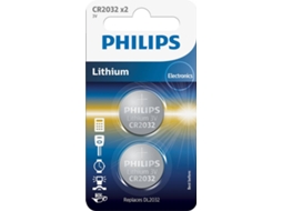 Pilhas PHILIPS CR2032P2/01B