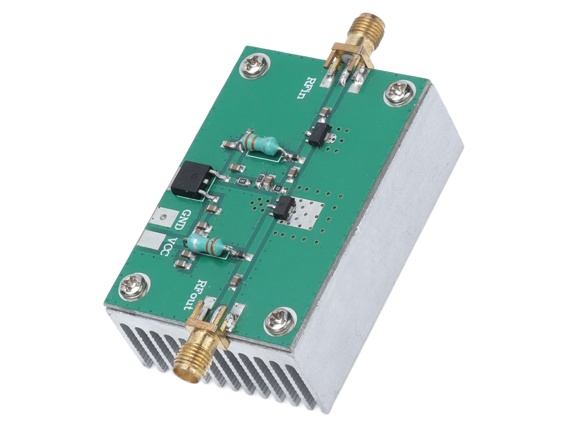 Laxiscreed Módulo Amplificador Rf 1-512mhz Para Transmissão De Rádio De Banda Larga