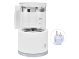 Espumador de Leite Automático Dividido, Antiaderente, 700ml, 600W, para Leite Quente e Frio