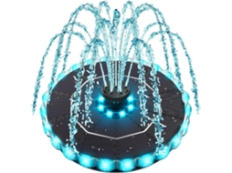 Bomba De Fonte Solar Flutuante, 3.5w, 2000mah, Para Bebedouro De Aves, Lago, Piscina, Jardim E Exterior