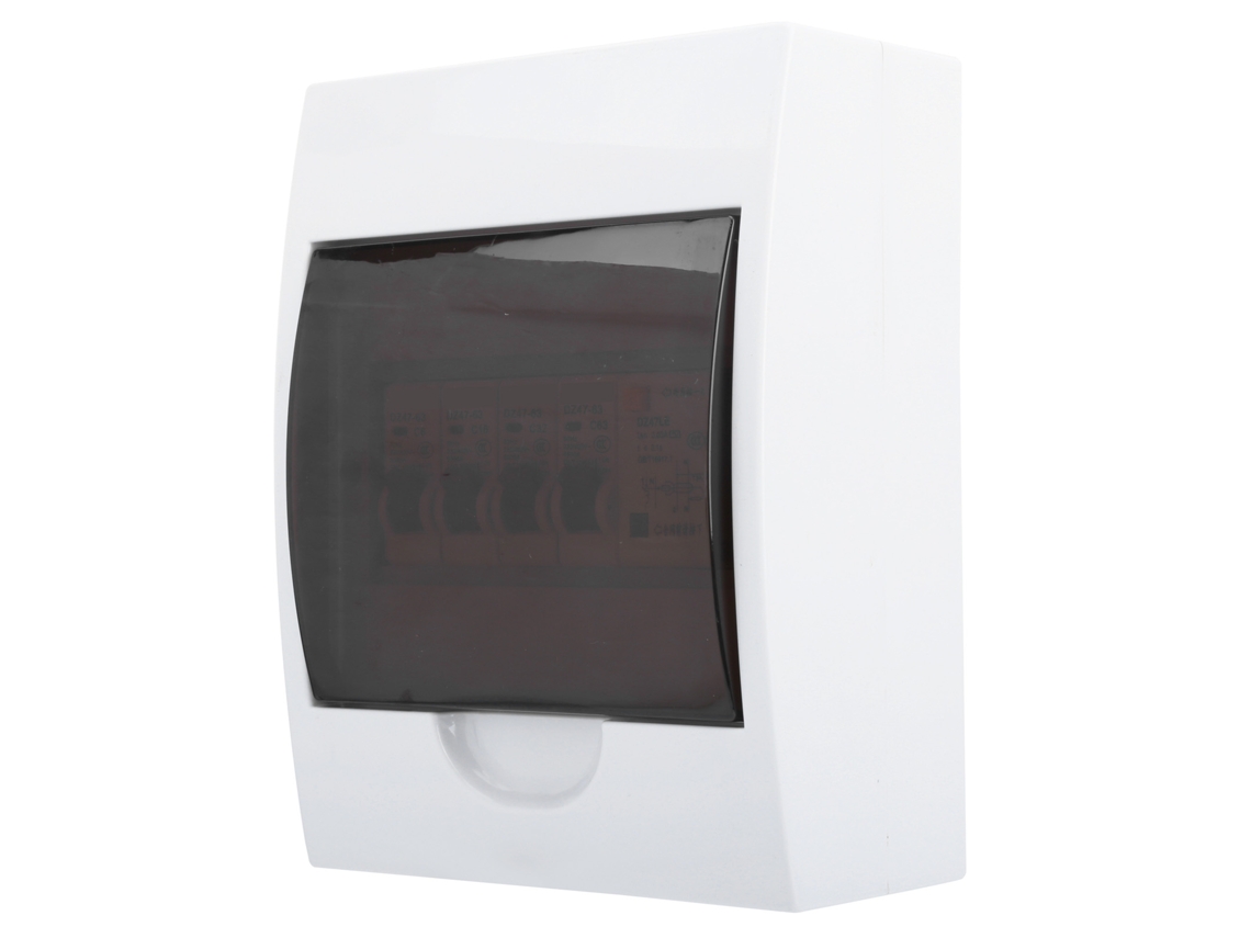 Laxiscreed Caixa De Fusíveis Trifásica Com Rcd 63a 30ma E 3mcb 6a+16a+32a