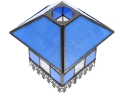 Abajur De Vidro Decorativo Para Iluminação De Interiores.