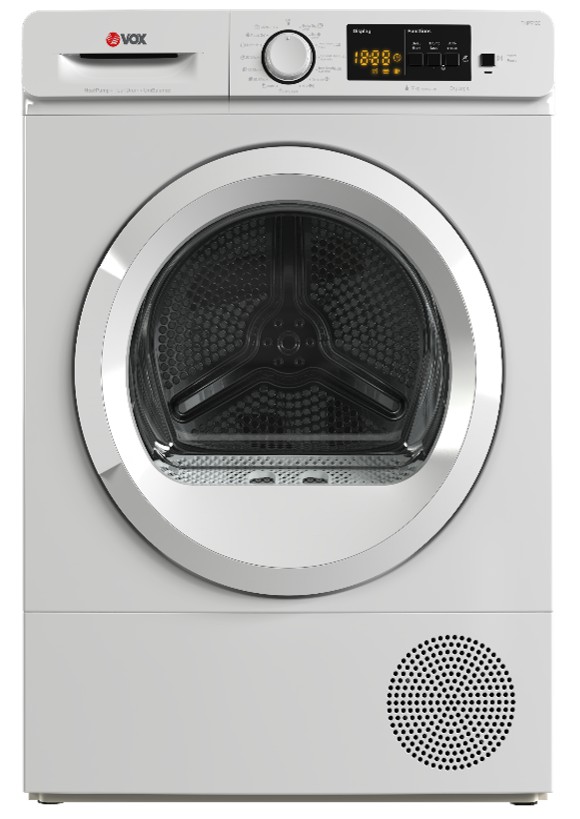 Máquina de Secar Roupa VOX THP710E (7 kg - Bomba de Calor - Branco)