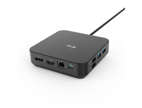 Dock Station I-TEC > Base & Duplicador de Portas com Fios USB 3.2 GEN 1 (3.1 GEN 1) TYPE-C Preto - C31TRIPLE4KDOCKPDPRO