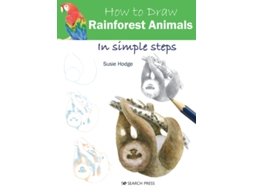 Livro How to Draw Rainforest Animals de Susie Hodge (Inglês)