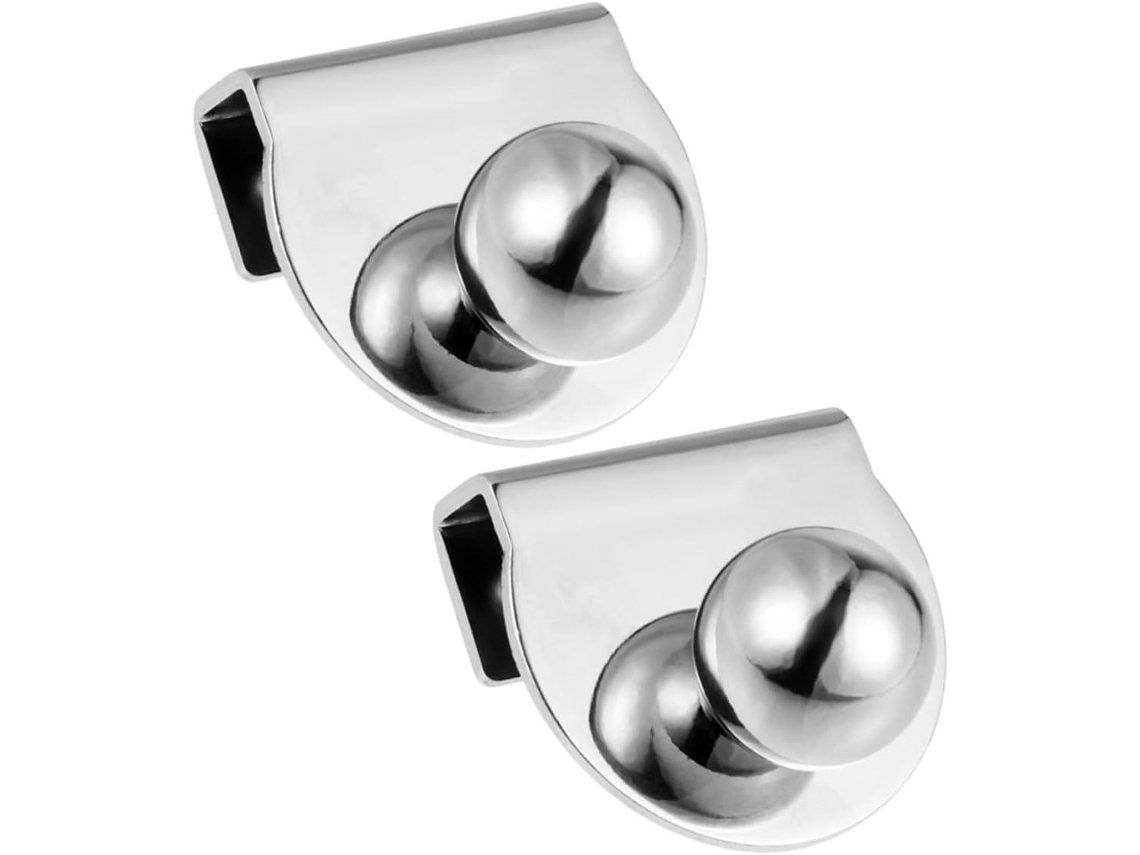 Veemoon Conjunto De 2-puxadores Metal Para Porta Vidro E Gaveta, Em Ferro, Para Abertura E Fechamento Fáceis, Para Casa
