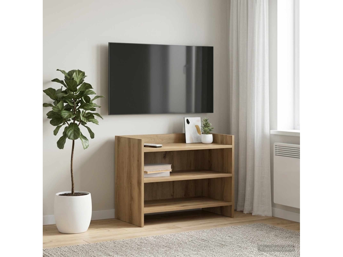 Vidaxl Gabinete Para Tv 60 X 33 X 47 Cm Carvalho Arttisan