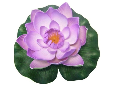 Decoração De Lago Nenúfar Pondolily Roxo Pontec